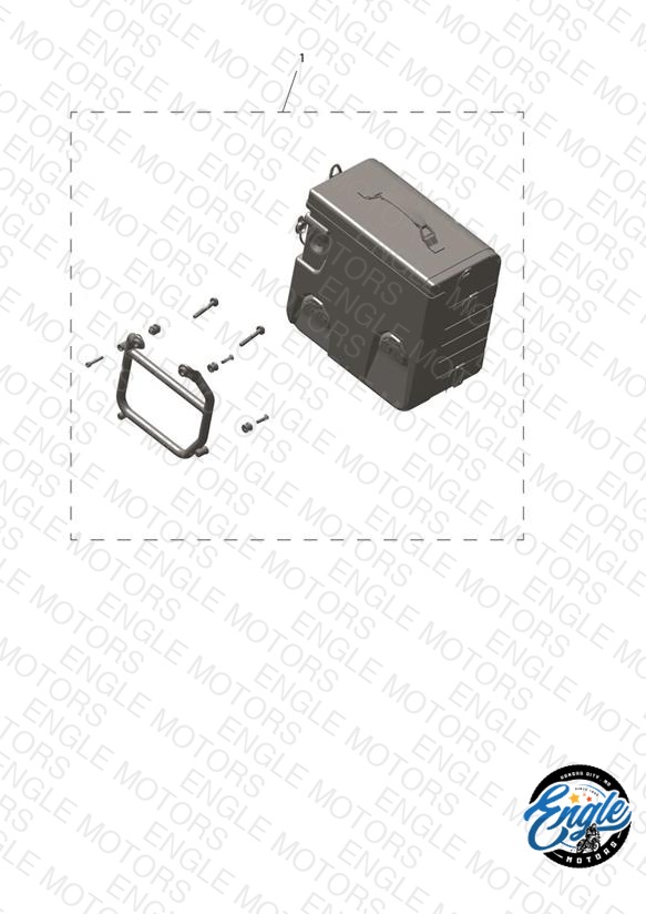 Rugged Pannier, LHS, Kit
