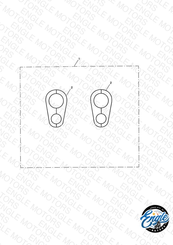Chrome Cable Guide, 25.4mm