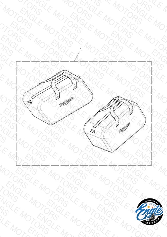 Inner Bag, Pannier, Pair
