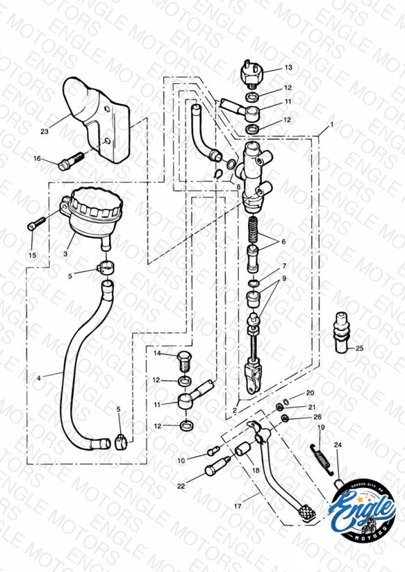 Rear Brake Master Cylinder