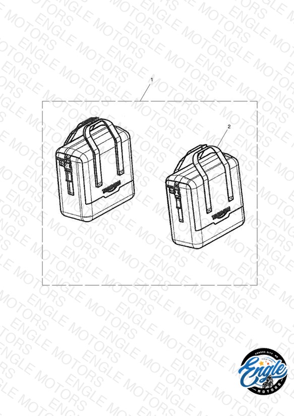 Inner Bag, Pair, 32L (Aluminium Luggage)