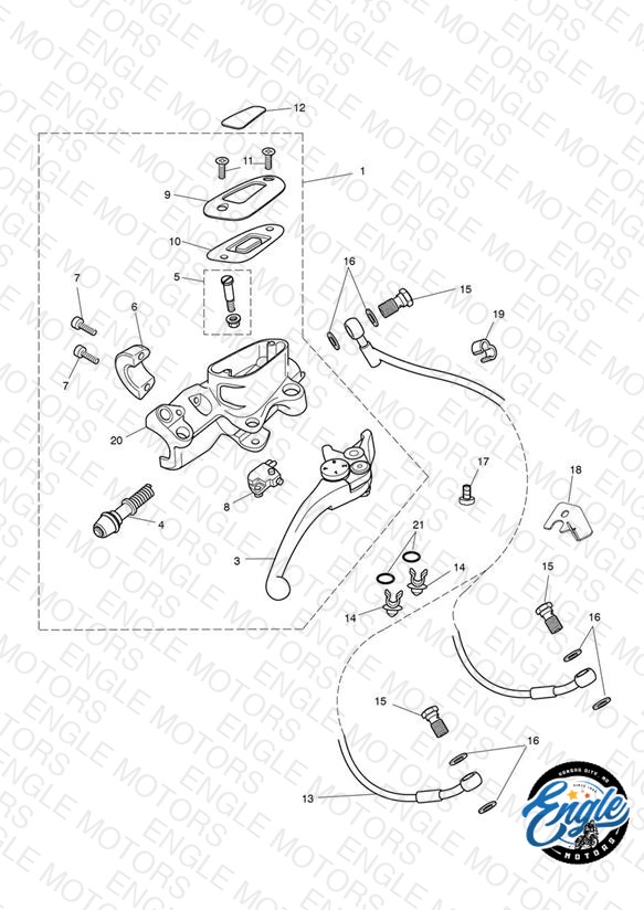 Front Brake Master Cylinder & Hoses