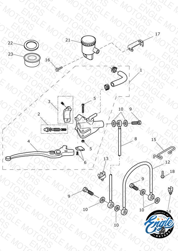 Front Brake Master Cylinder & Hoses