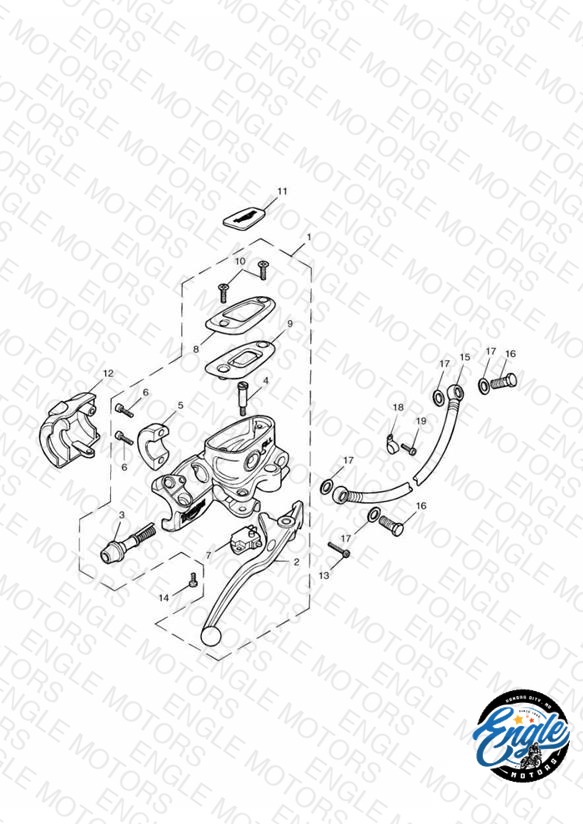 Front Brake Master Cyl & Hoses > 281465-F2/279278-F4
