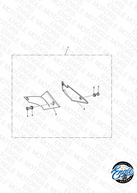 Side Panel Kit, Carbon