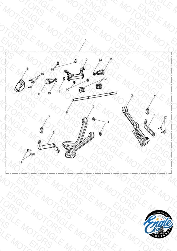 Mounting Kit, Pannier