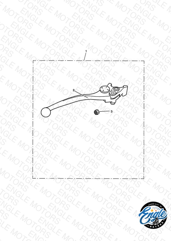 Brake Lever Kit, Adjustable