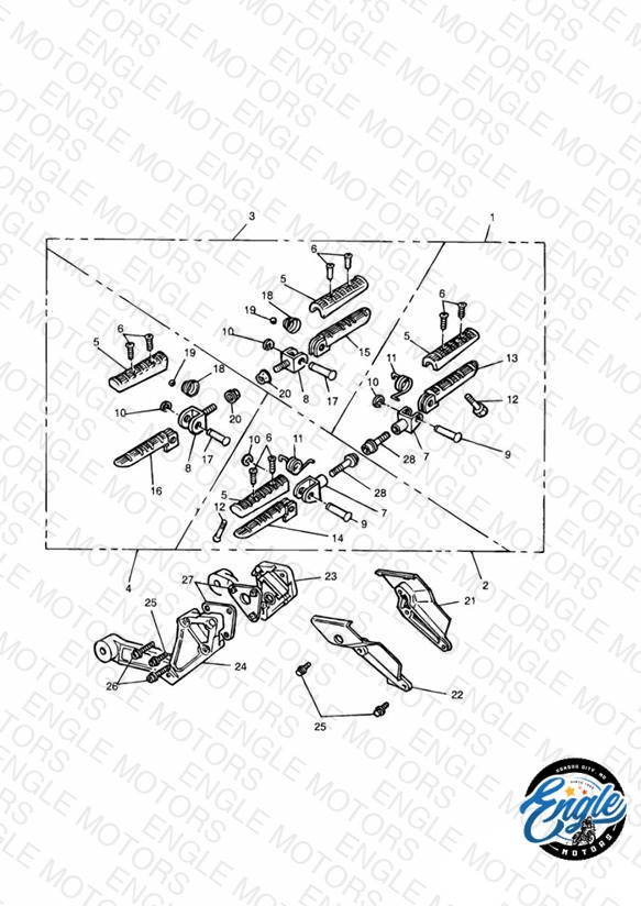 Footrests & Mountings