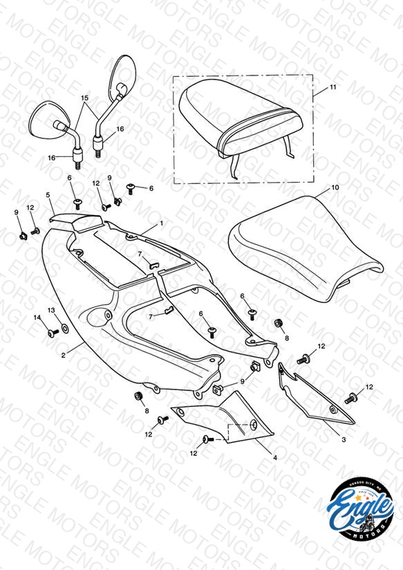 Rear Bodywork & Seat