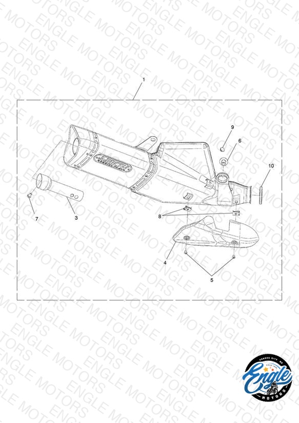 Silencer, Slip On, Arrow - USCal