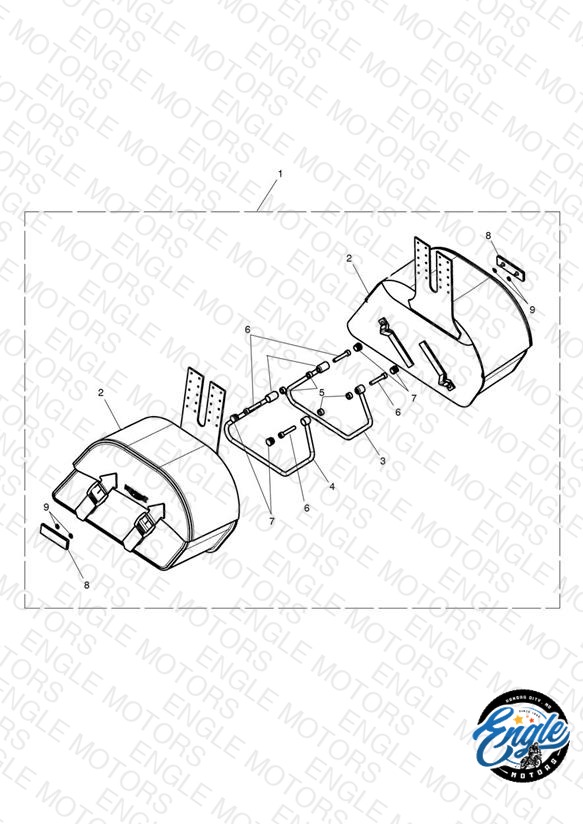 Large Saddlebag Kit
