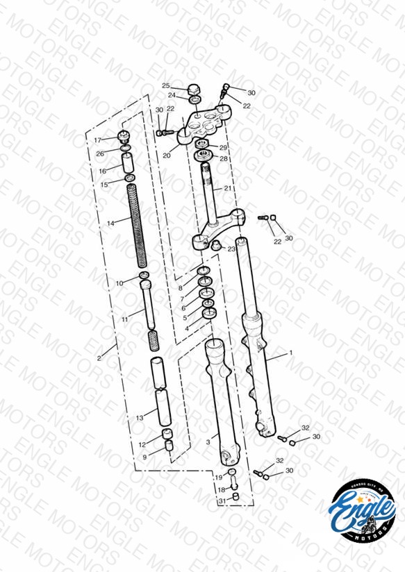 Front Forks and Yokes 92894 »