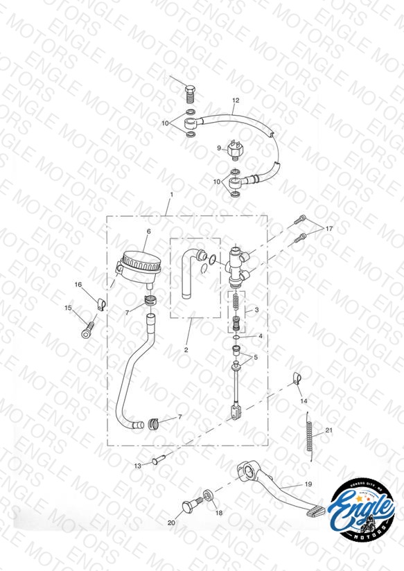 Rear Brake Master Cylinder