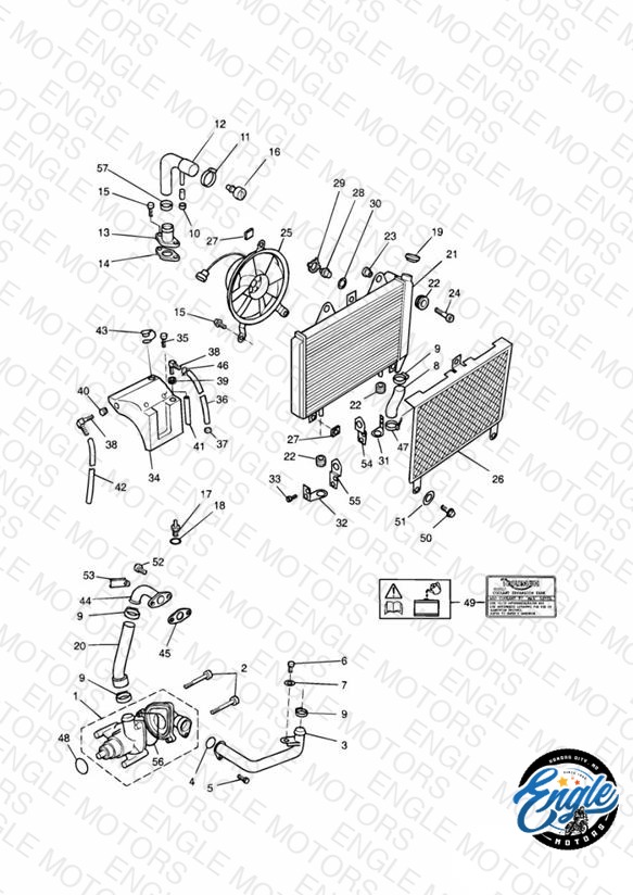 Cooling System 3 Cylinder