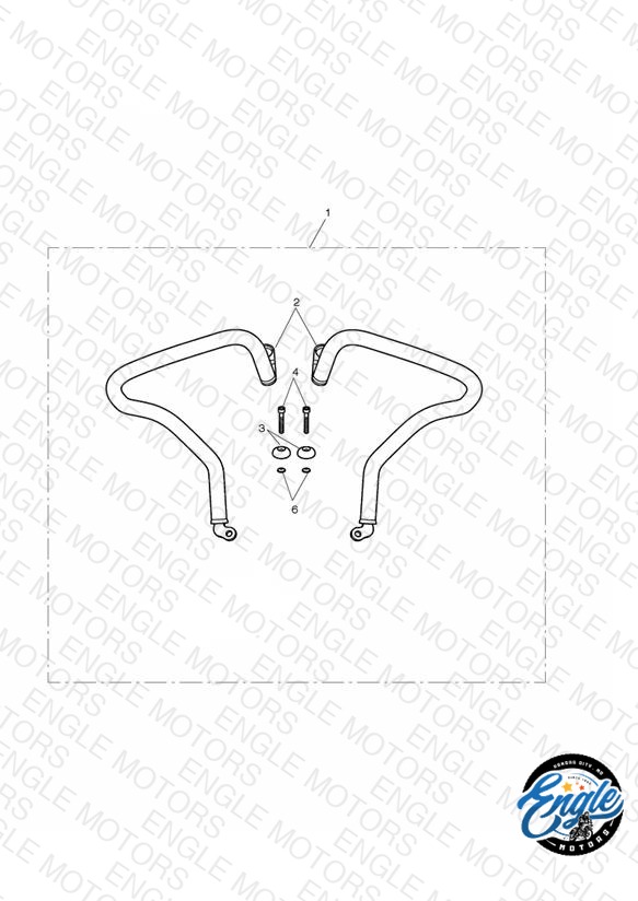 Rear Dresser Bar Kit
