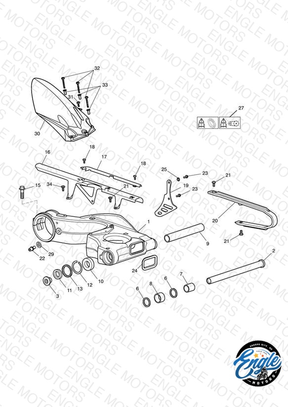 Rear Swinging Arm