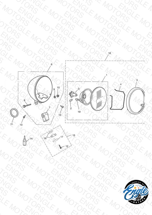 Headlight/Mountings
