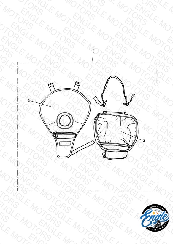 Tank Bag Kit, 15L