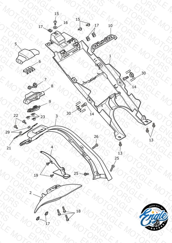 Rear Mudguard