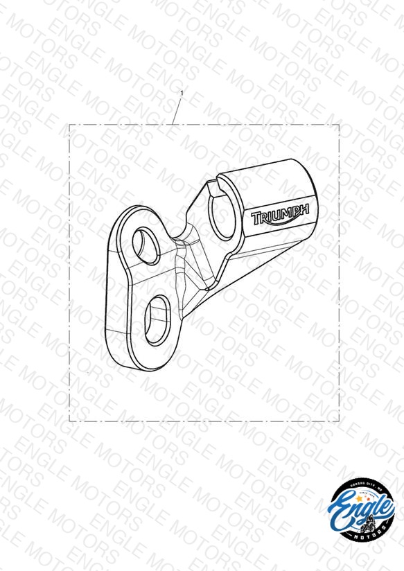 Clutch Cable Guide, Red