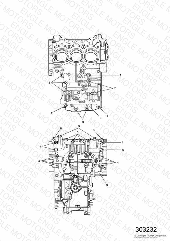 Crankcase Fixings