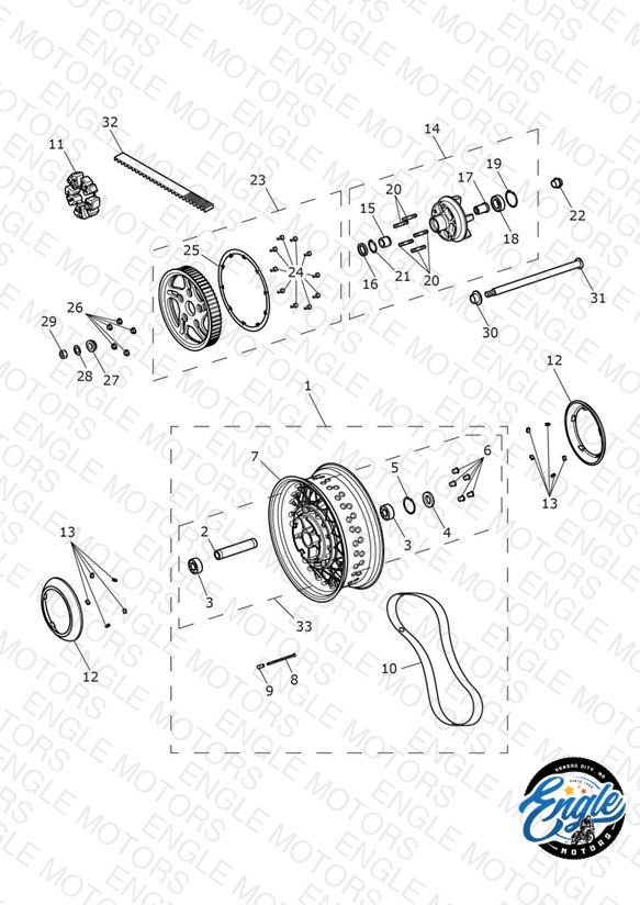 Rear Wheel & Final Drive