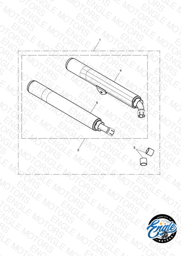 Silencer Assy, Pair