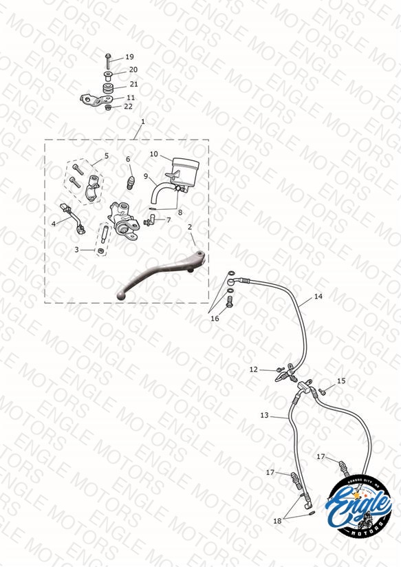 Front Brake Master Cylinder & Hoses