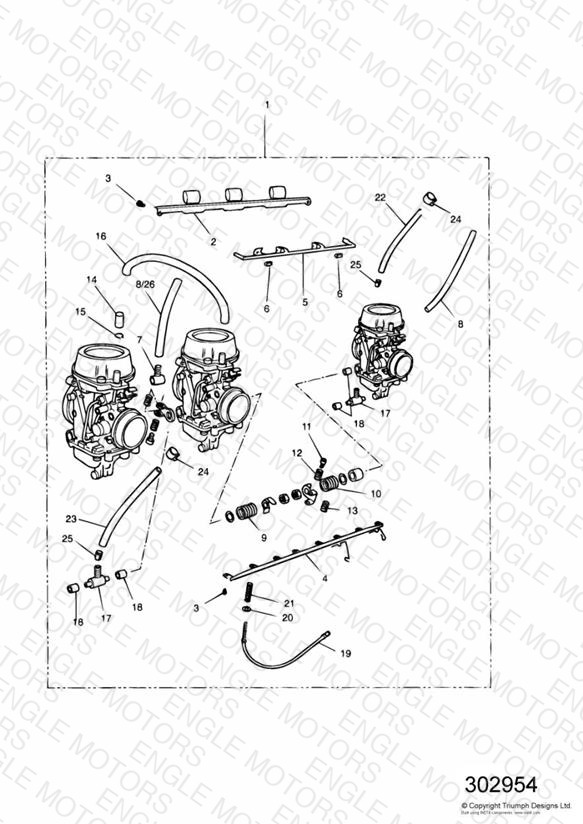Carburettors All Markets Except US CAL  » ENG NO 55880