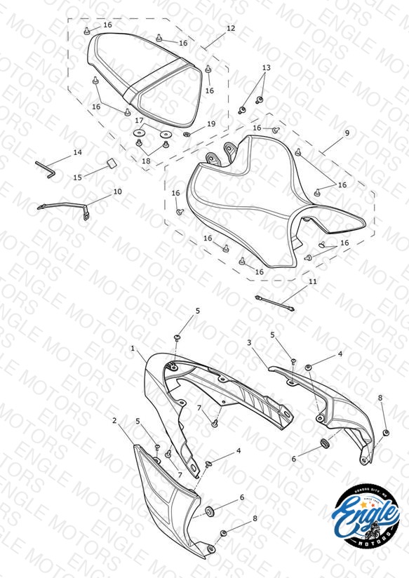 Rear Bodywork & Seat