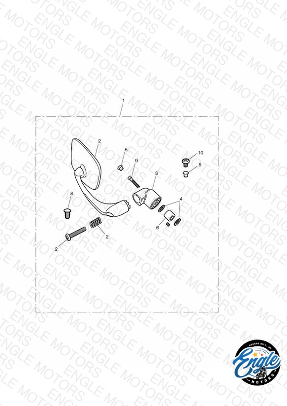 Bar End Mirror Kit