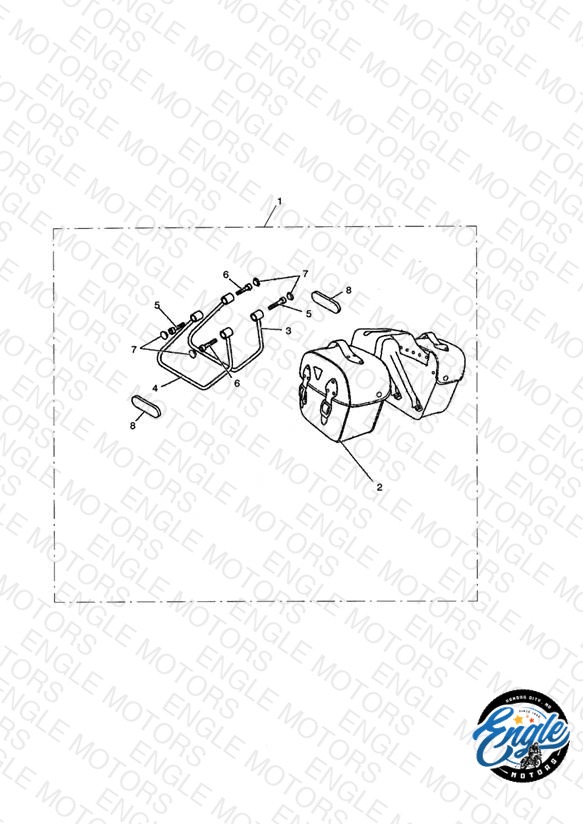Saddlebag, Large, Kit
