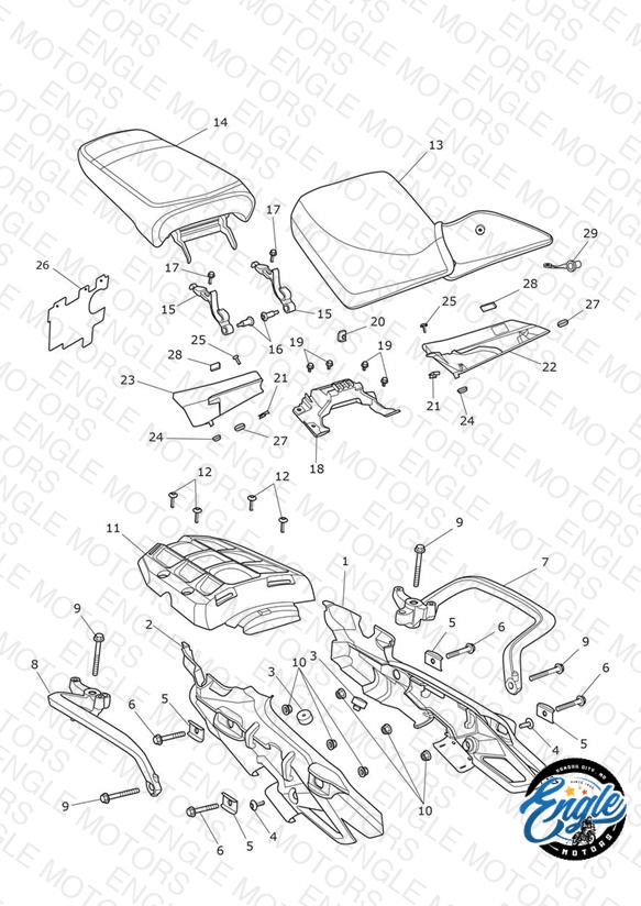 Rear Bodywork & Seat