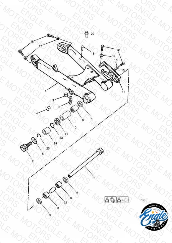 Swinging Arm 101854 » (Except 102063 to 102074 inclusive)