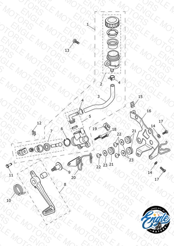 Rear Brake Master Cylinder