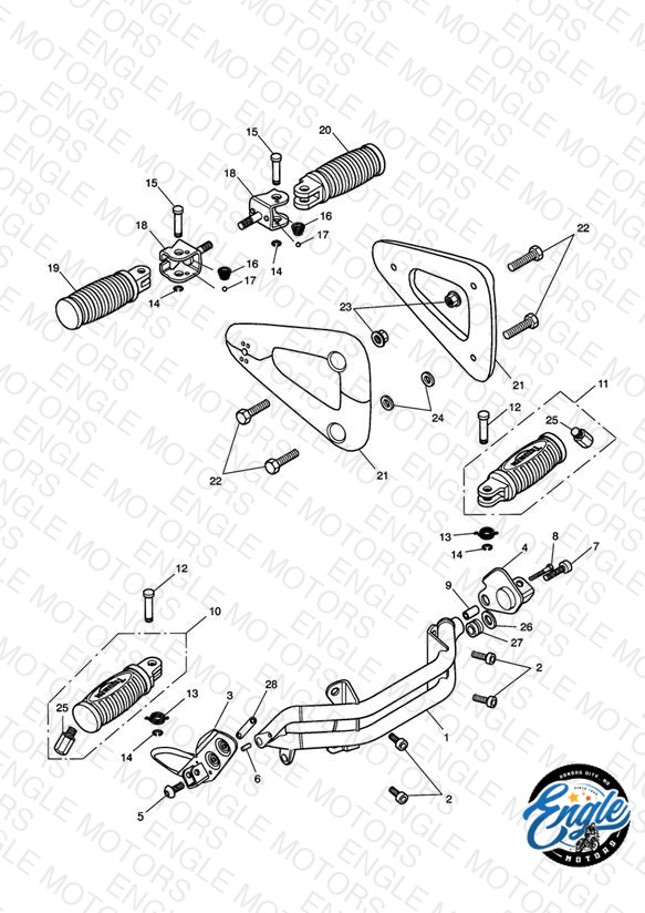 Footrests & Mountings