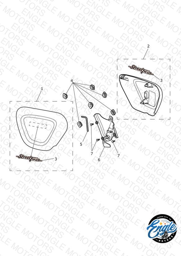 Side Panels - 818610 > 914972 - All Expt BR & IN, > 917474 - BR & IN Only