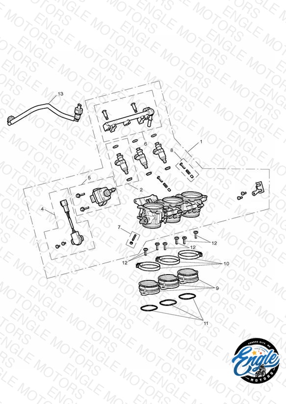 Throttles, Injectors and Fuel Rail