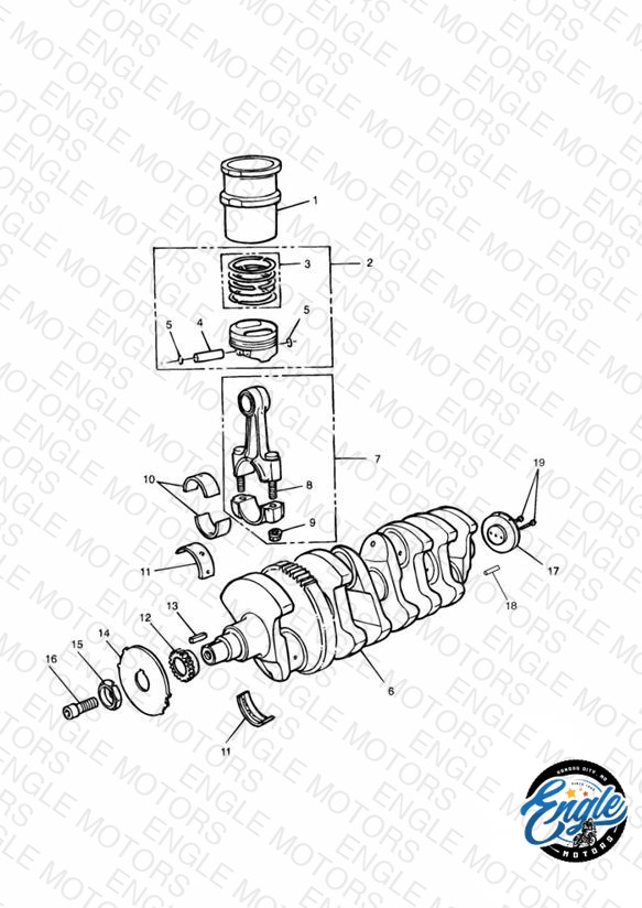 Crankshaft/Conn Rod/Pistons and Liners