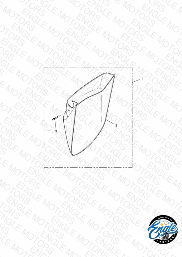Mudguard Extension Kit, Front