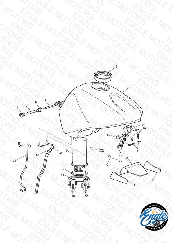 Fuel Tank, Fuel Pump & Fittings