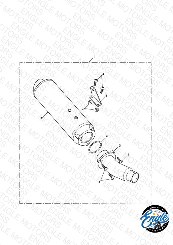 Silencer Kit, SS, Type 1A