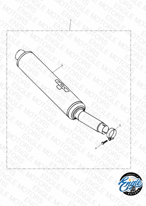 Silencer Kit, Hi-Level