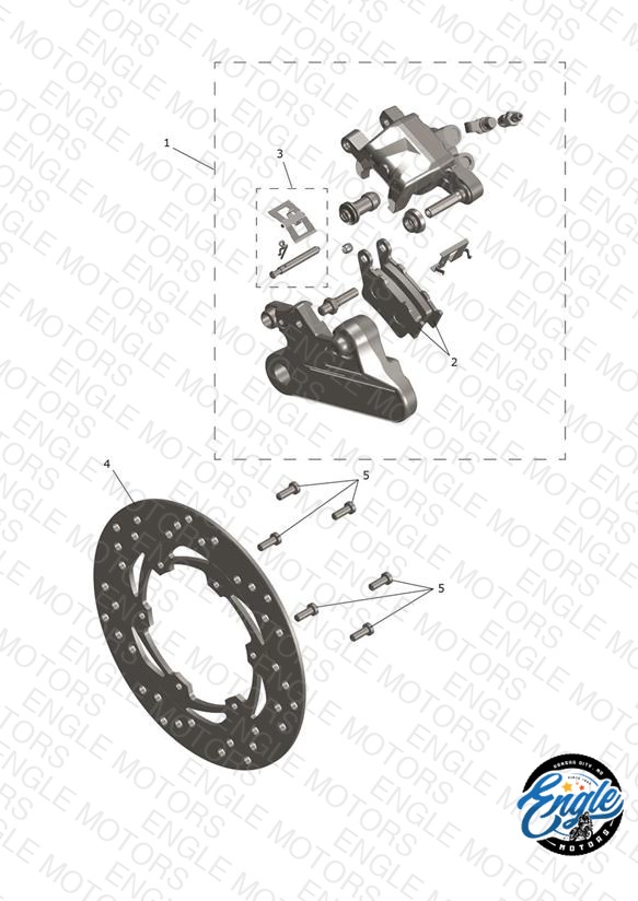 Rear Caliper & Disc