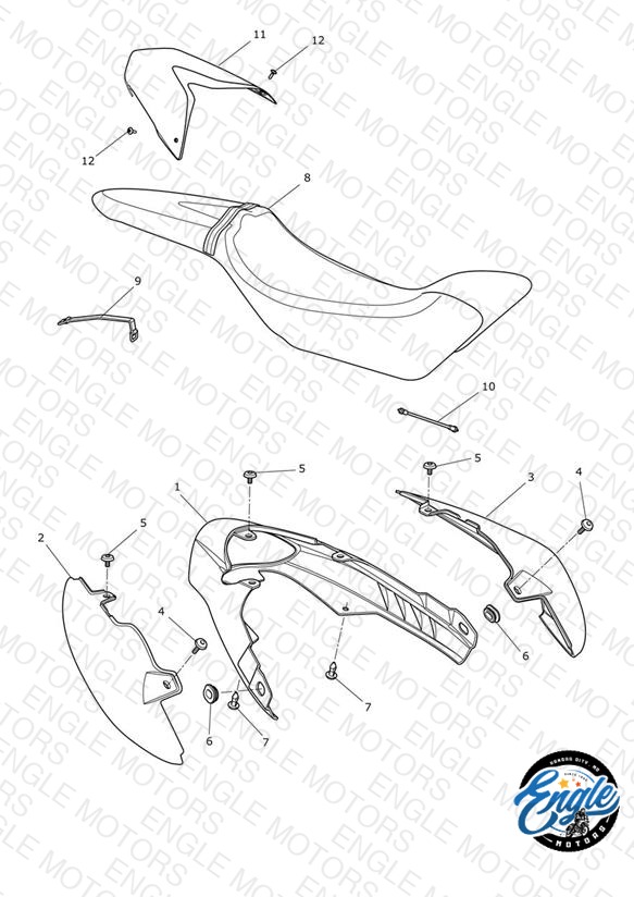 Rear Bodywork & Seat