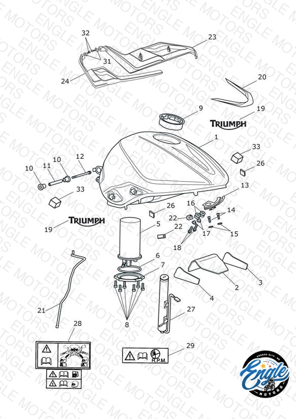 Fuel Tank, Fuel Pump & Fittings