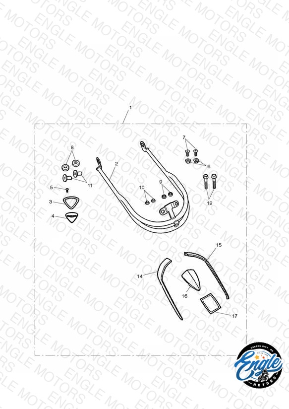 Front Fender Rail Kit