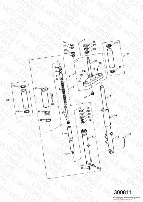 Front Forks & Lower Yokes