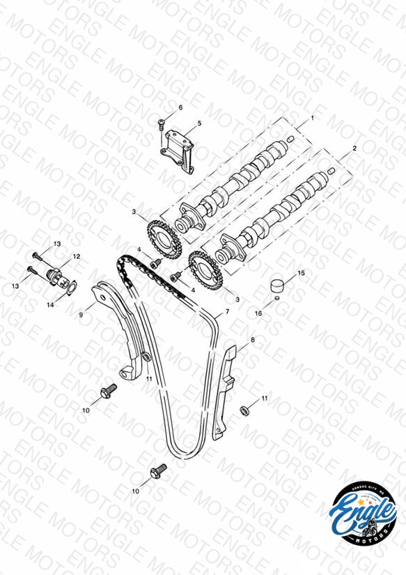 Camshaft and Drive