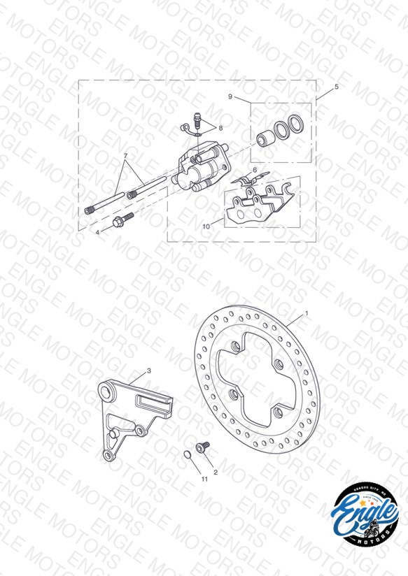 Rear Brake & Disc